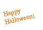 Text Box: Happy Halloween!